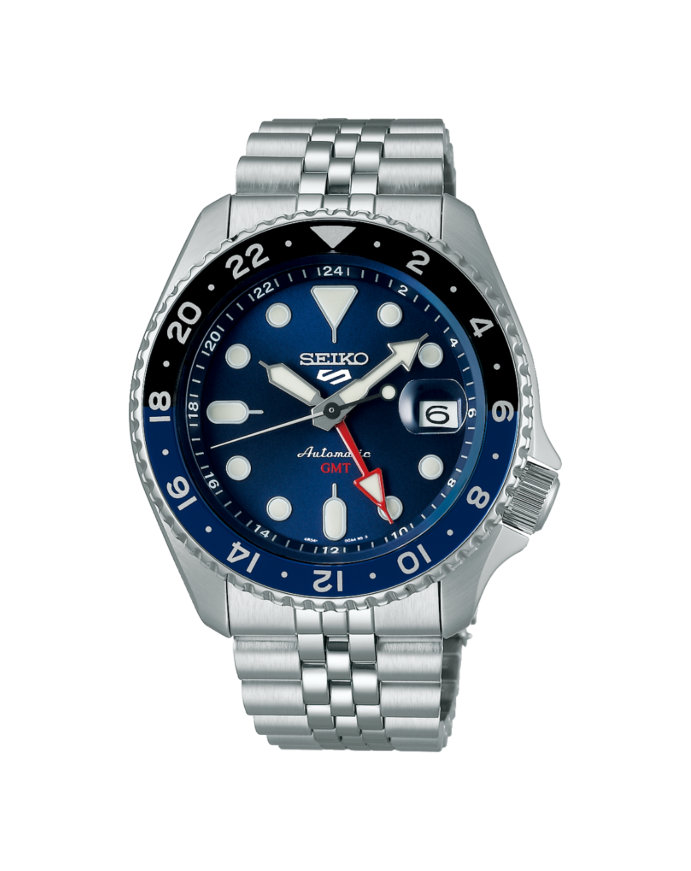Seiko 5 Sports GMT “Blueberry” Automatic Men's Watch - SSK003