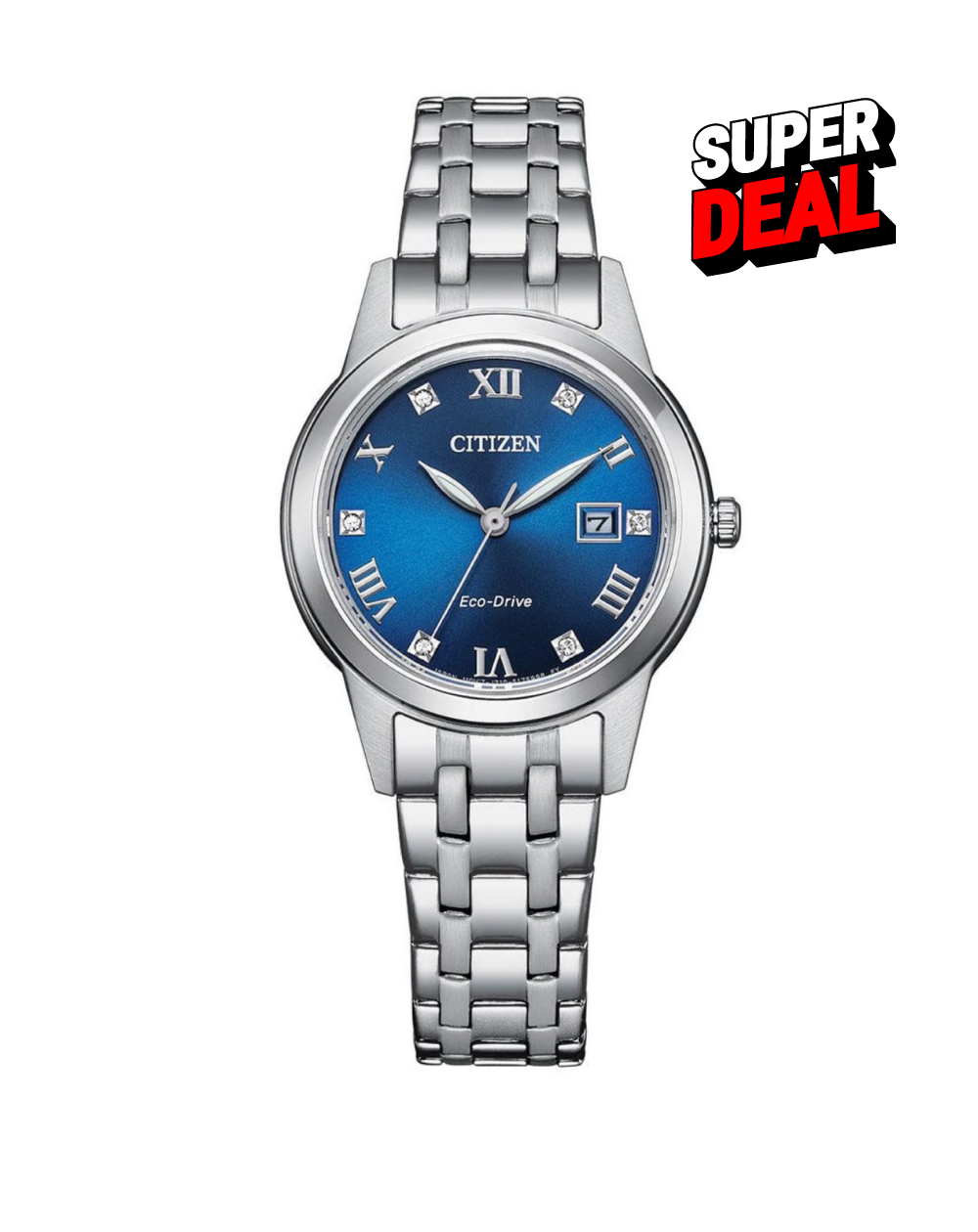 Citizen Ladies Eco-Drive Diamond Watch - CZFE1240-57L