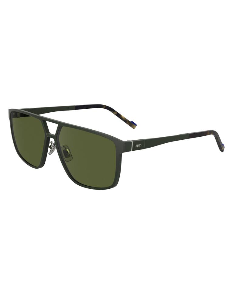 Zeiss Dark Green Unisex Sunglasses - ZS24547SP.325.59/13