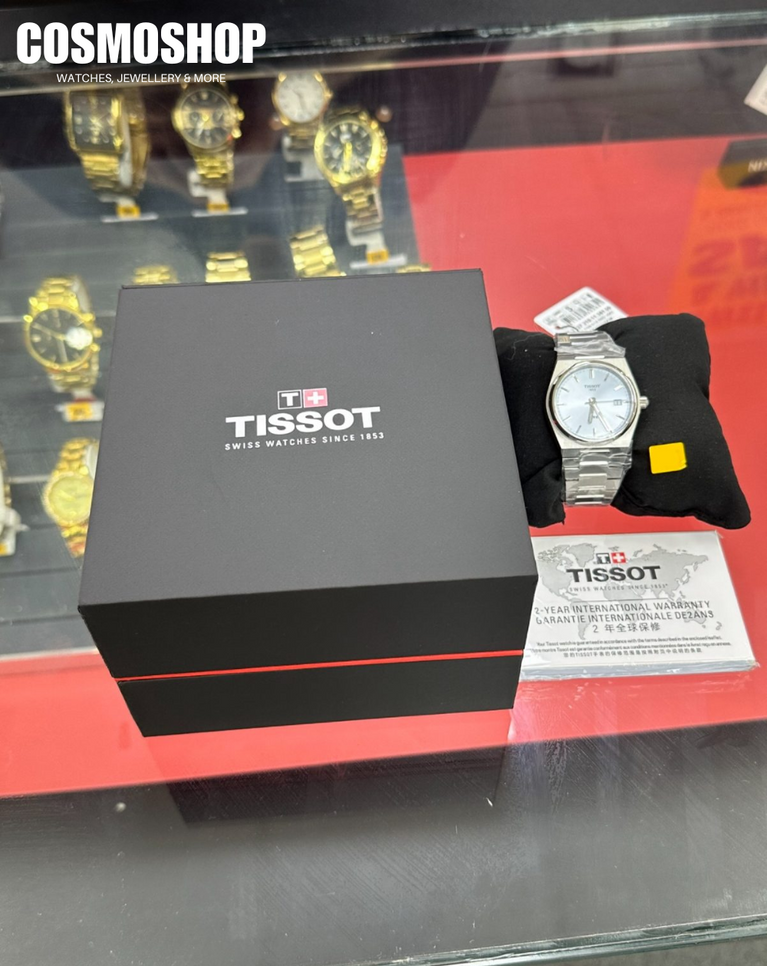 Tissot PRX 35mm Ice Blue Unisex Watch - T137.210.11.351.00