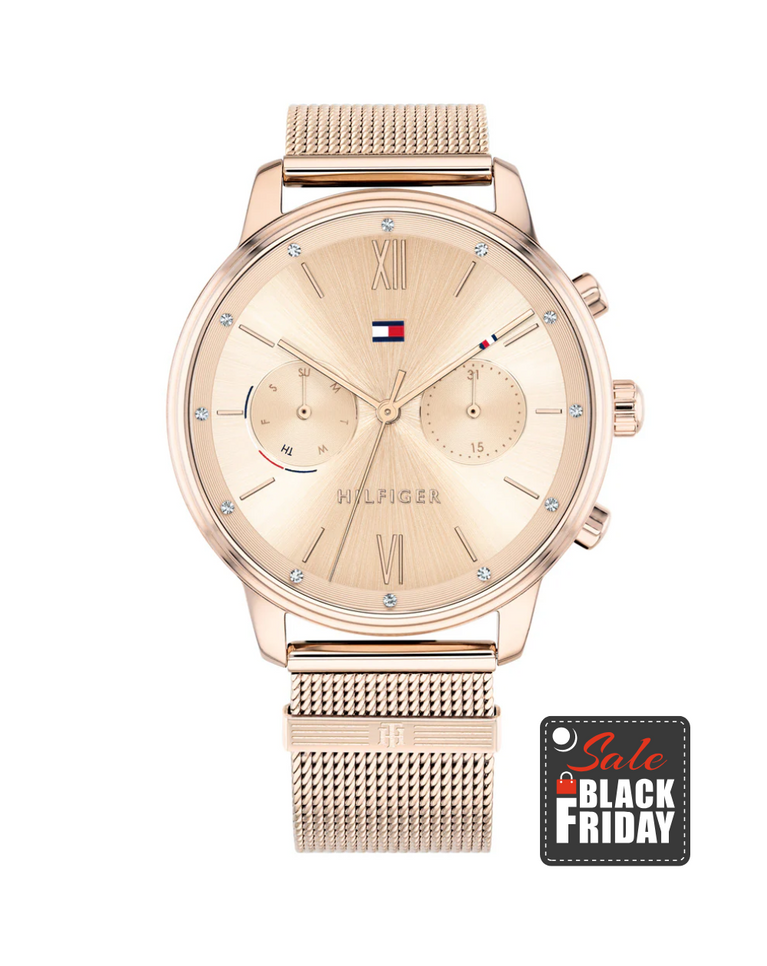 Tommy Hilfiger "Blake" Rose Gold Ladies Watch - TH1782303