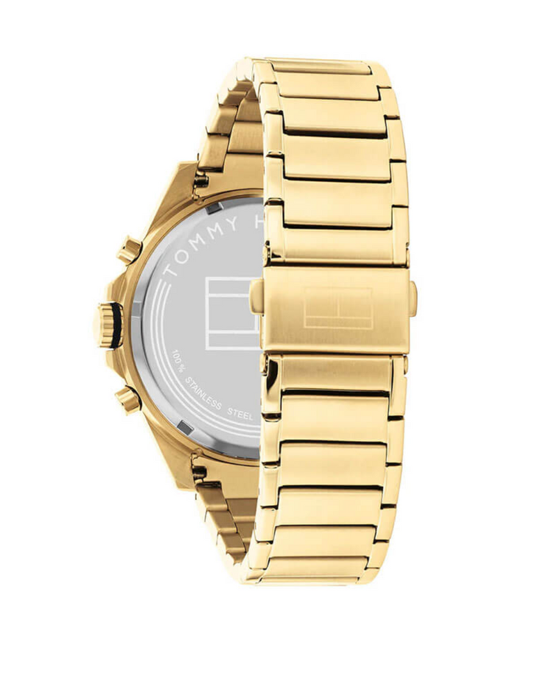 Tommy Hilfiger Gold/Black Dial Men's Watch - TH1791974