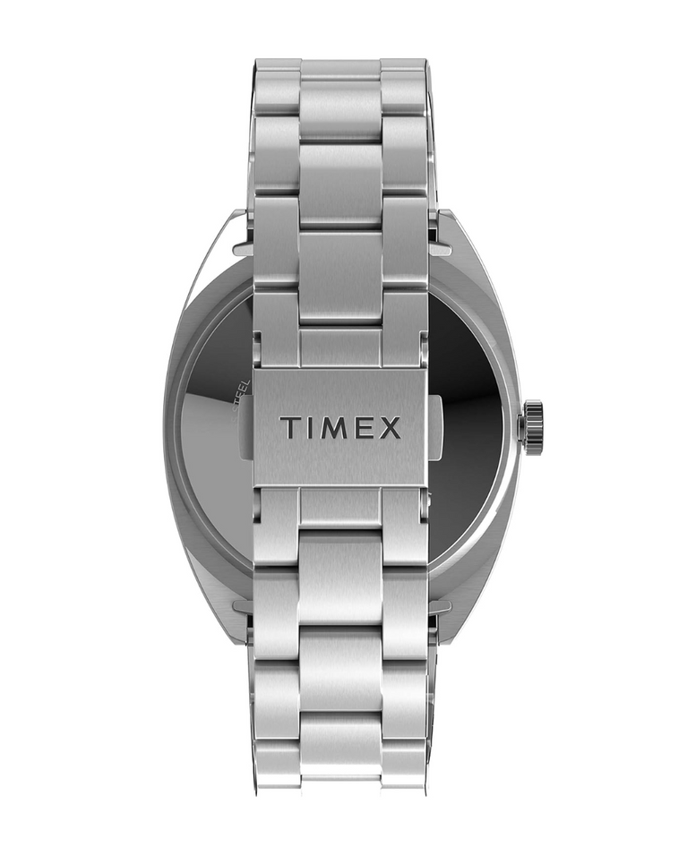 Timex Unisex Milano XL Silver Tone Watch TW2U15600