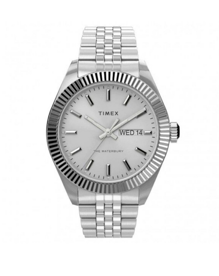 TimeX Waterbury “Legacy” Fluted bezel unisex watch - TW2V17300