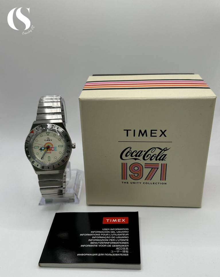 TimeX Q-Quartz X Coca Cola Unisex Watch - TW2V25800