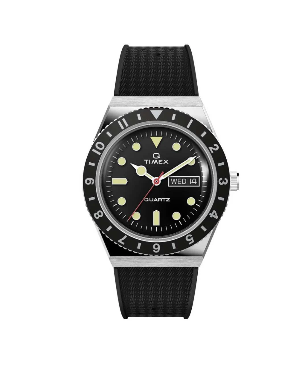 TimeX Q-Quartz Reissue Black Unisex Watch - TW2V32000