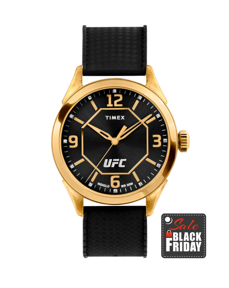 TimeX UFC Gold Tone Unisex Watch - TW2V56000