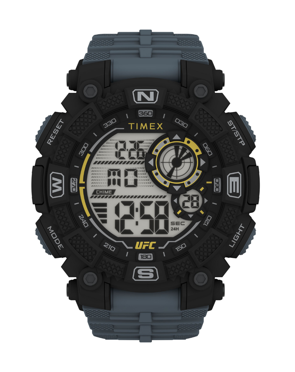 Timex Ufc Digital Redemption Black/Grey Unisex Watch - TW5M53800