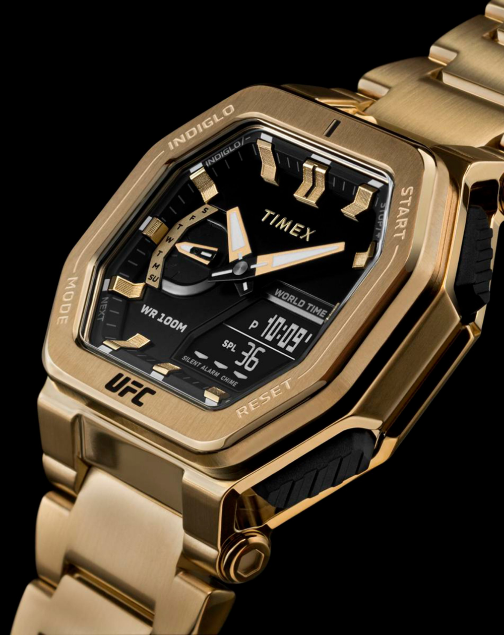 Timex Ufc Colossus Gold Bracelet Gents Watch - TW2V84500