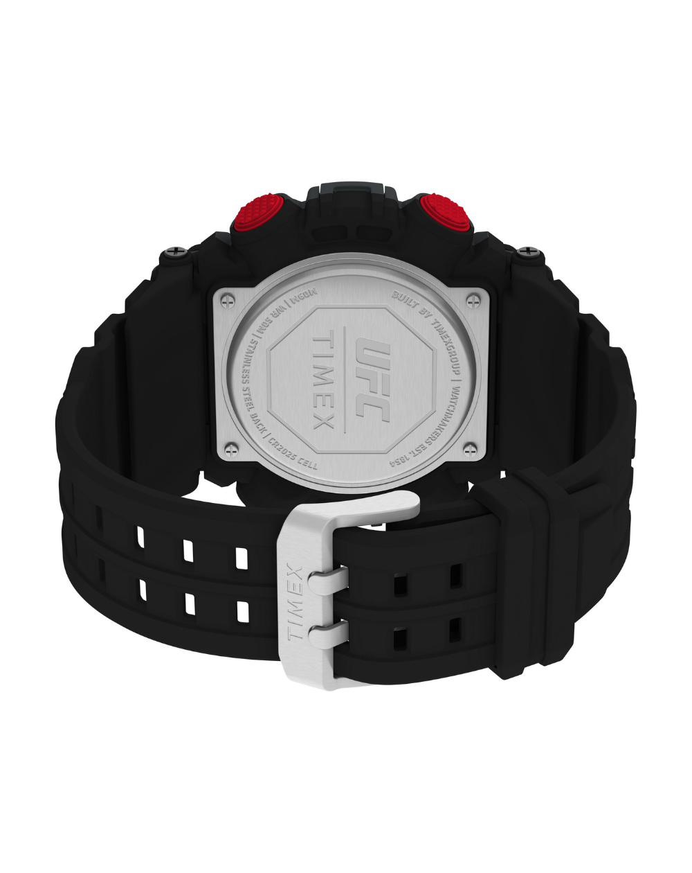Timex Ufc Digital Redemption Black/Red Unisex Watch - TW5M53700