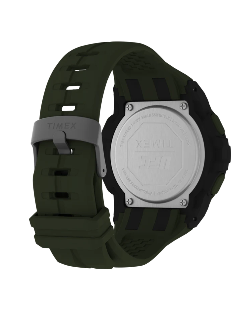 Timex Ufc Digital Rush Olive Unisex Watch - TW5M59400