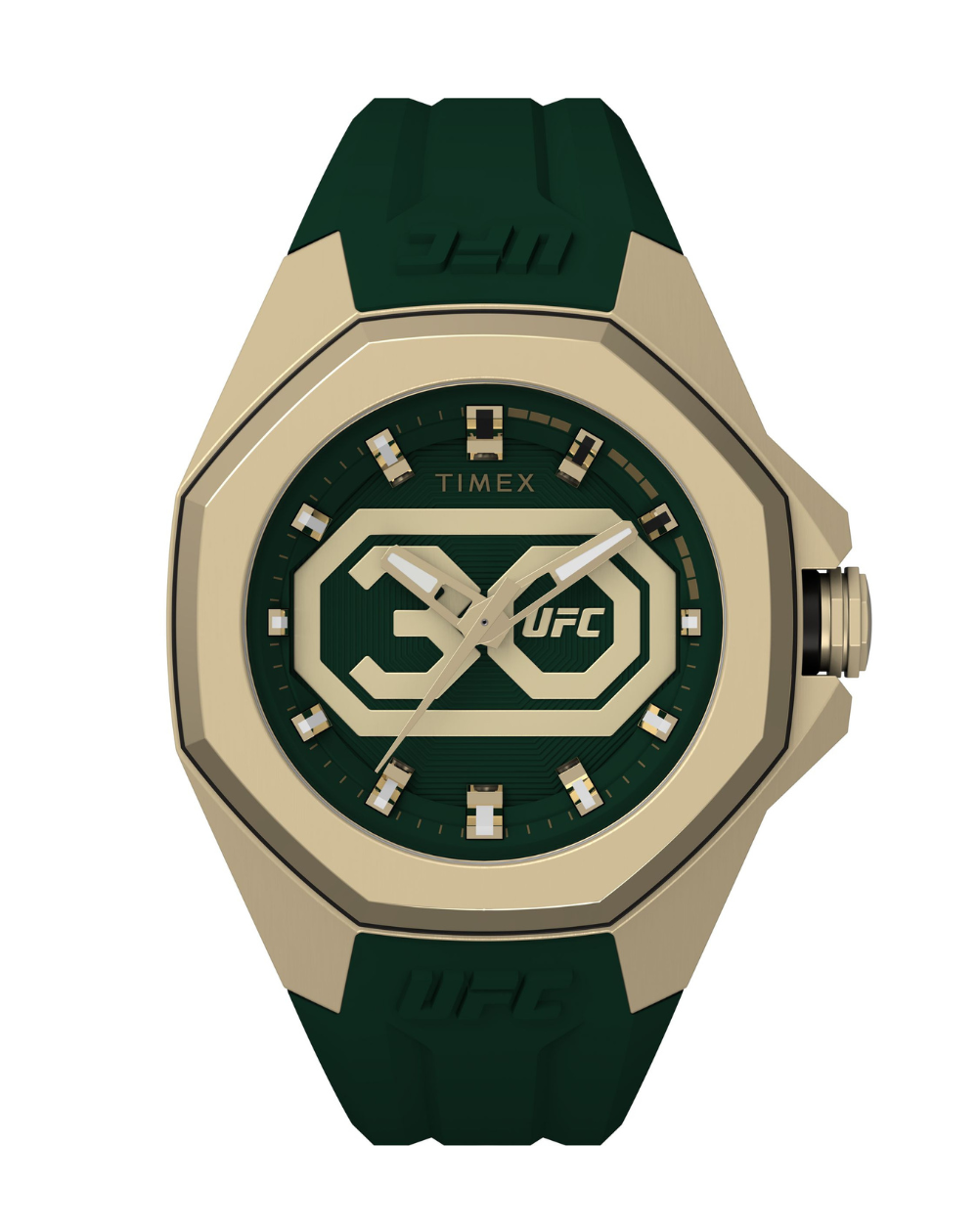 Timex Ufc Pro 30th Anniversary Gold/Green Gents Watch - TW2V90100