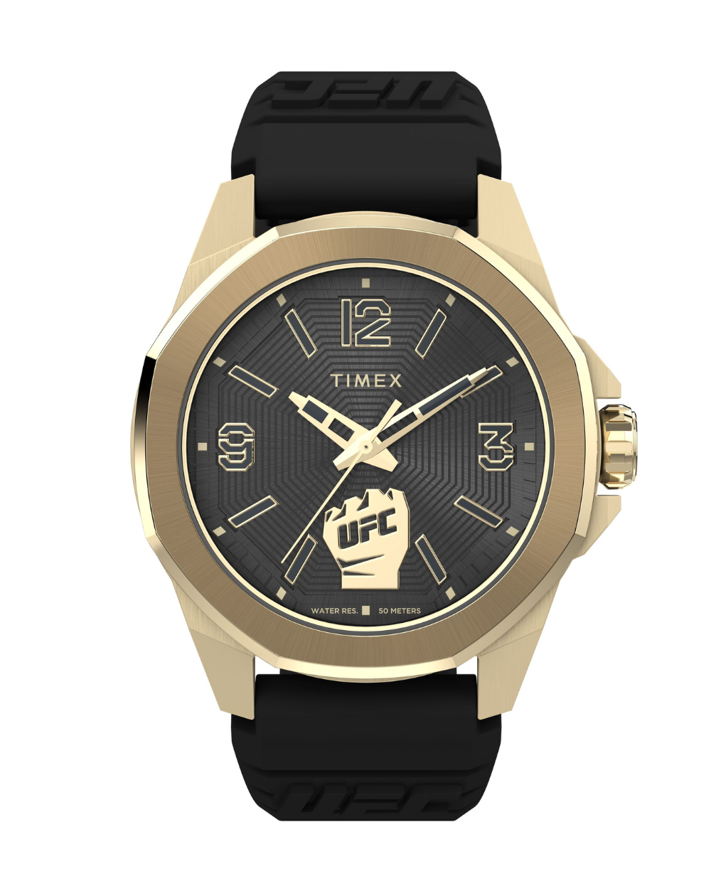 Timex Ufc Prospect Gold/Black Strap Unisex Watch - TW2W73600