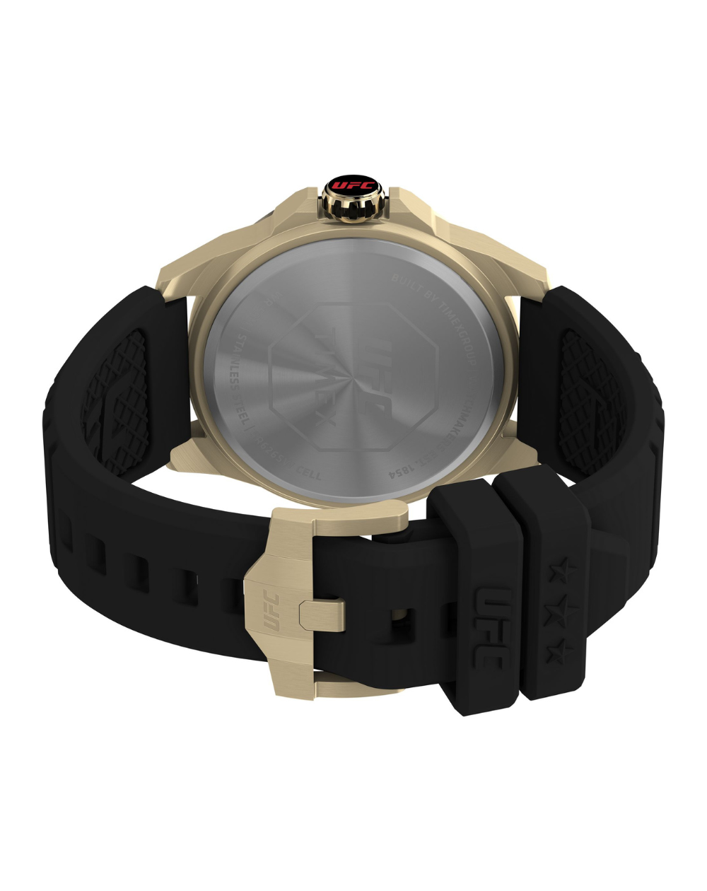 Timex Ufc Prospect Gold/Black Strap Unisex Watch - TW2W73600