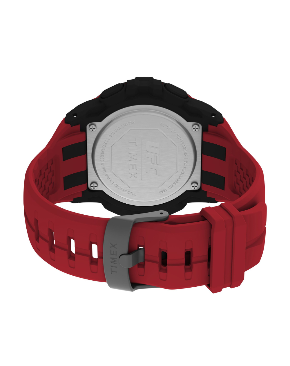 Timex Ufc Rush Red PU Strap Gents Watch - TW5M59200