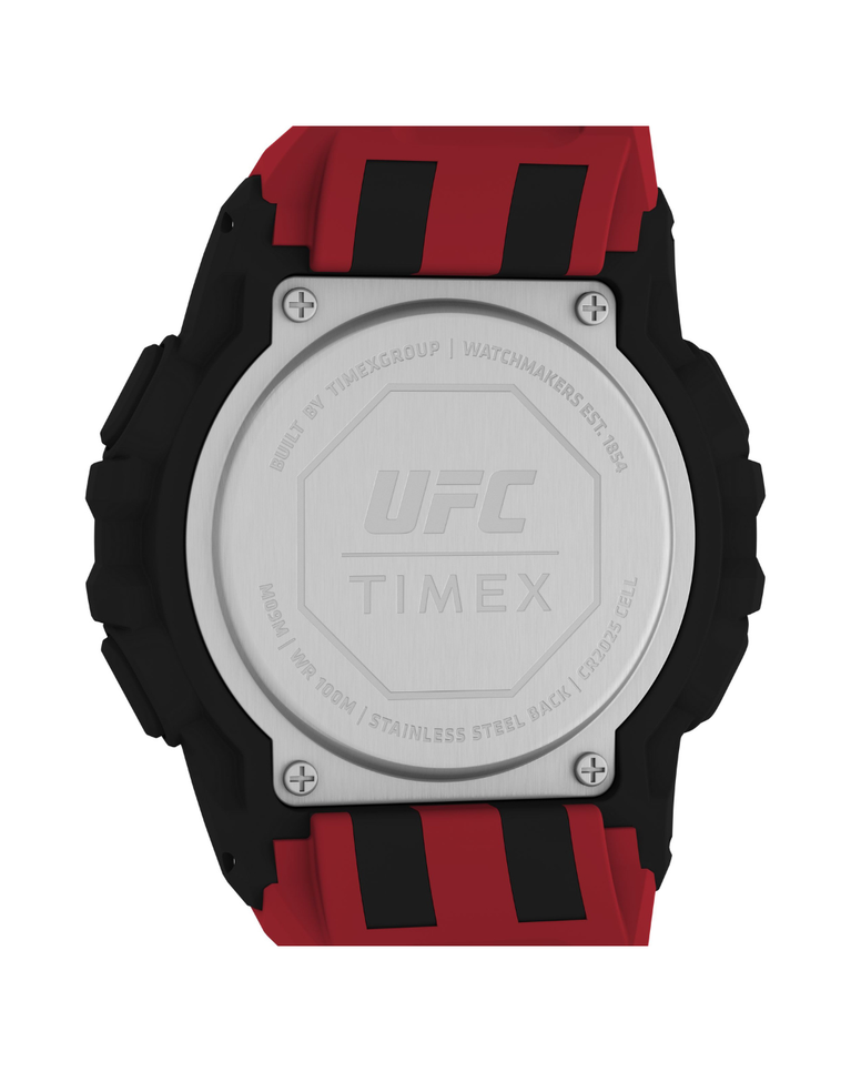 Timex Ufc Rush Red PU Strap Gents Watch - TW5M59200