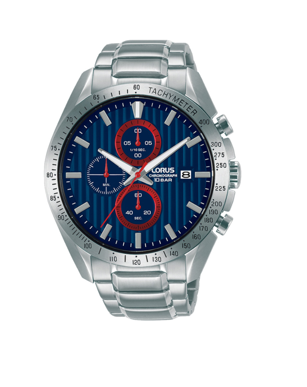 Lorus Blue/Red Men's Chronograph Watch - RM307HX9