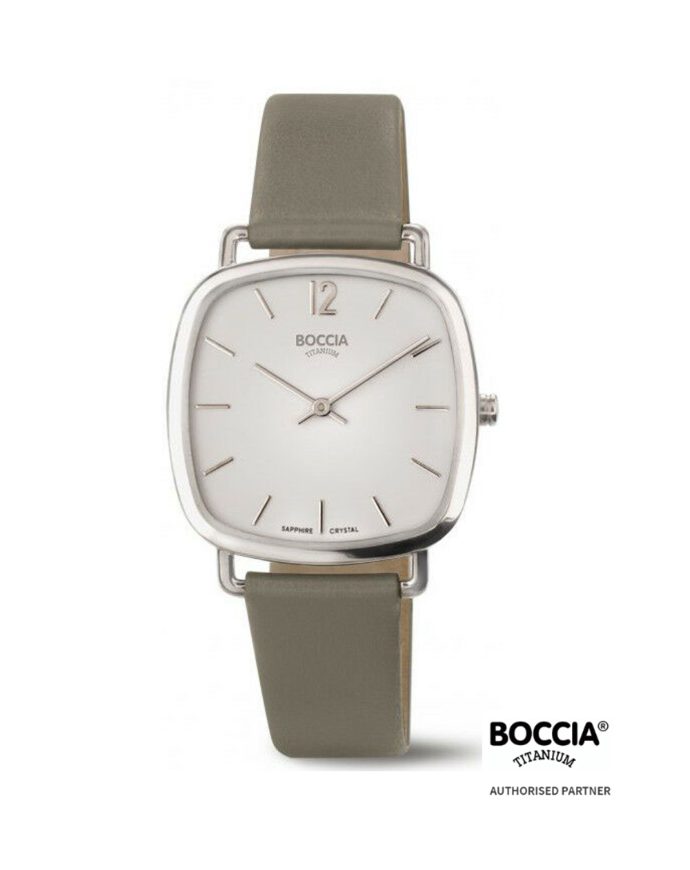 Boccia Titanium Vegan Leather Strap Ladies Watch - 3334-01