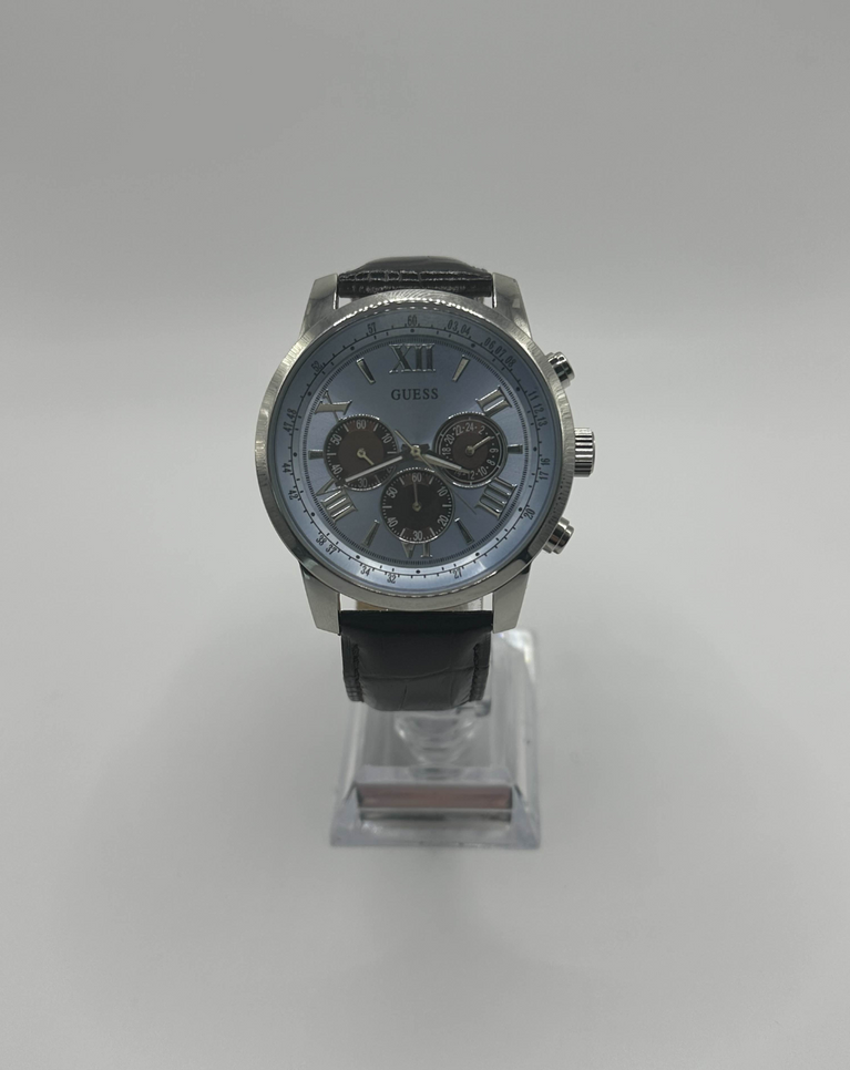 Guess Horizon Ice Blue Chronograph Men's Watch - W0380G6