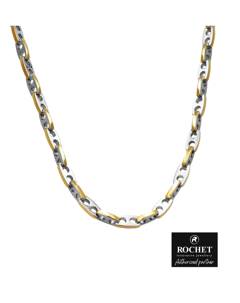 Rochet Two Tone "Galion" Men's Adjustable Chain - HC7183