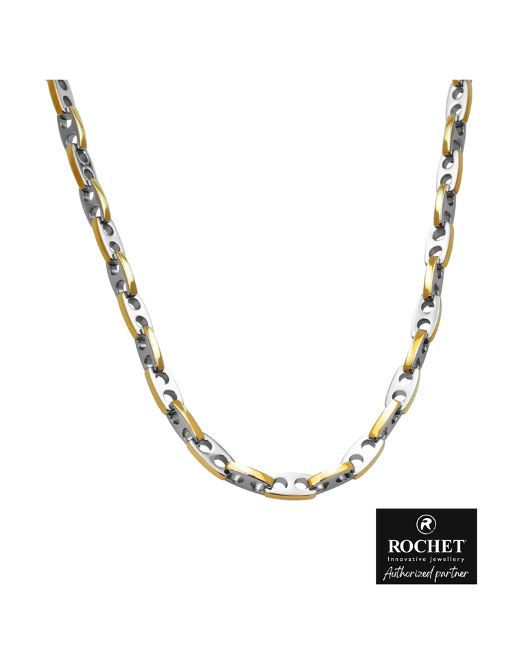 Rochet Two Tone "Galion" Men's Adjustable Chain - HC7183