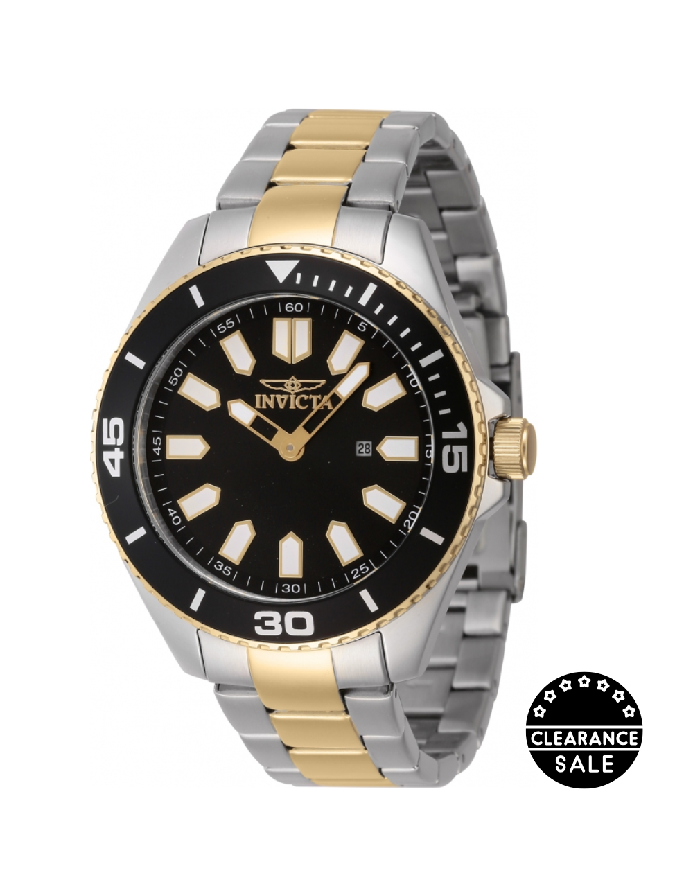 Invicta Two Tone Men's Quartz Watch - 46885