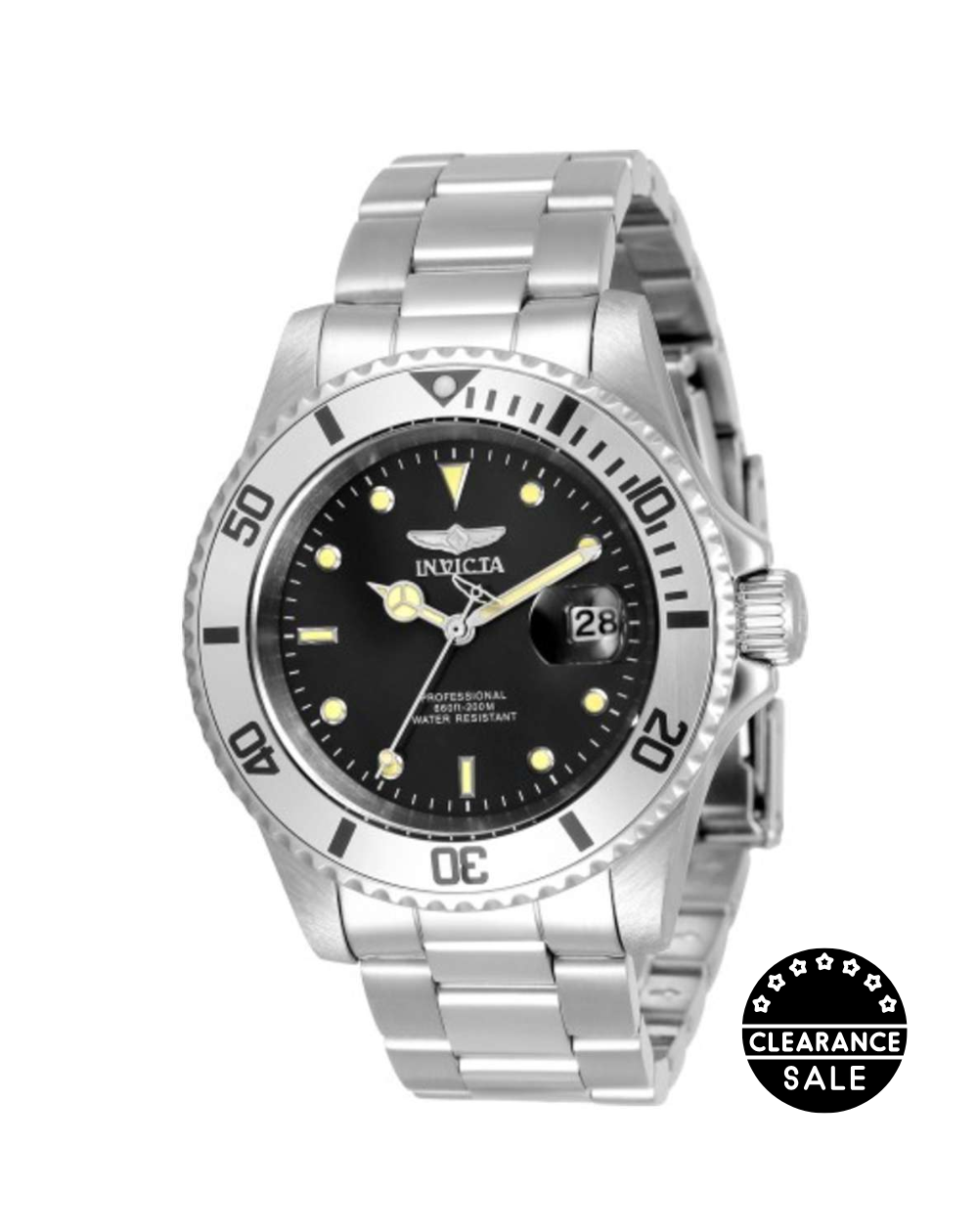 Invicta Pro Diver Grey Men's Divers Watch - 33943