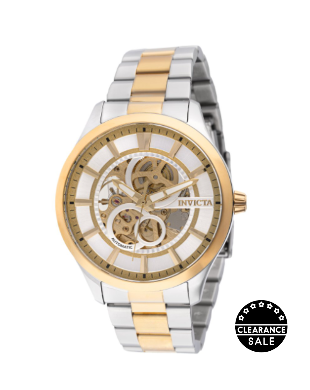 Invicta Automatic Skeleton Gold Men's Watch - 46737