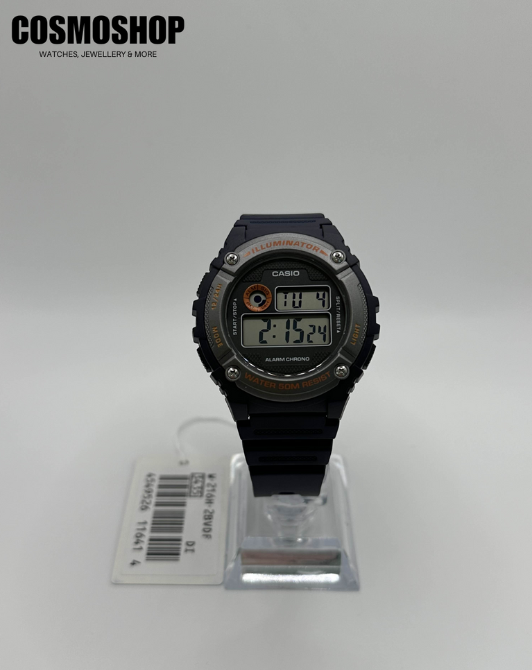 Casio Waterproof Digital Sports Watch - W216H-2B