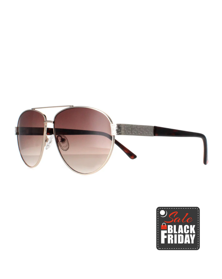 Guess Unisex Rose Gold Sunglasses - GF0414-32F