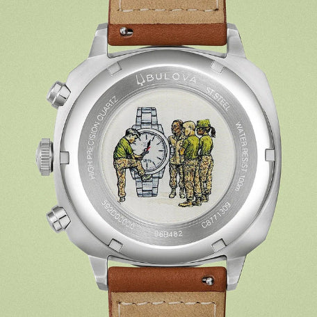 Bulova Military Precisionist 42.5mm Men's Watch - 96B482