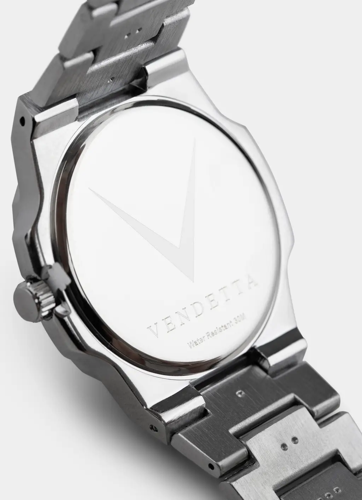 Vendetta Dominion Men's Watch Silver - 1794SI