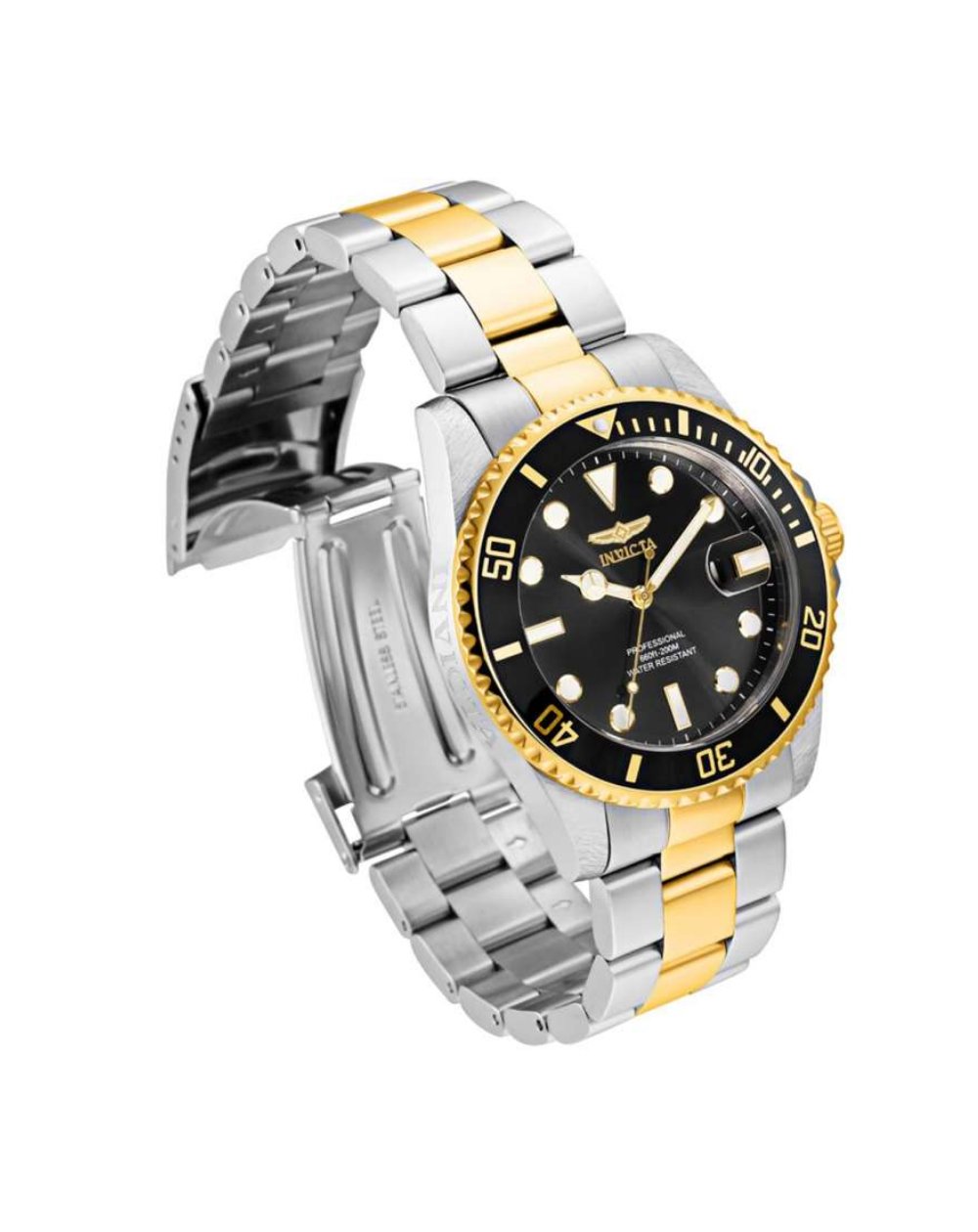 Invicta Black Dial Two Tone Men's Divers Watch - 33269
