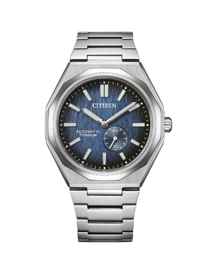 Citizen Zenshin 60 Super Titanium Blue Automatic Gents Watch - NK5020-58M