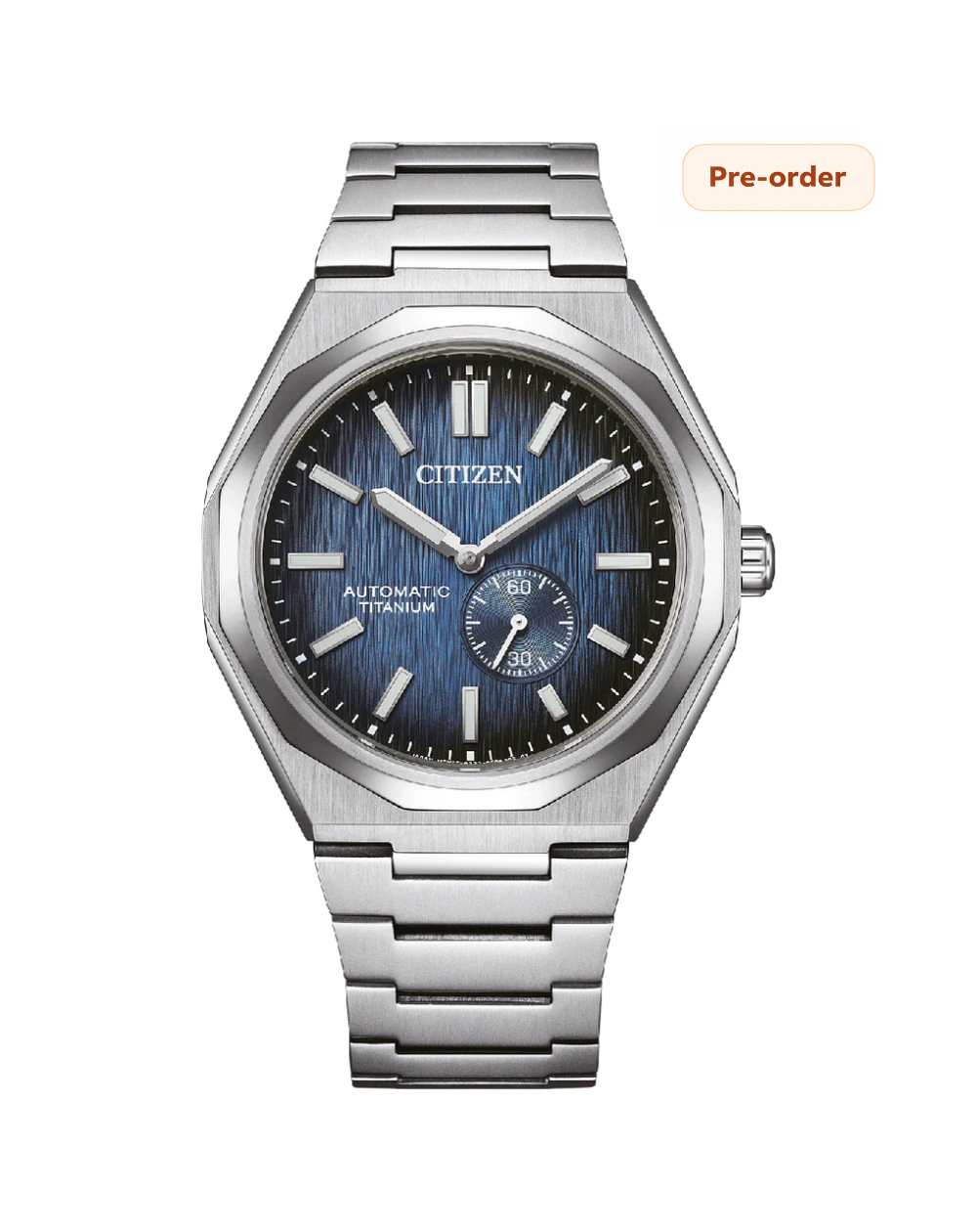 Citizen Zenshin 60 Super Titanium Blue Automatic Gents Watch - NK5020-58M