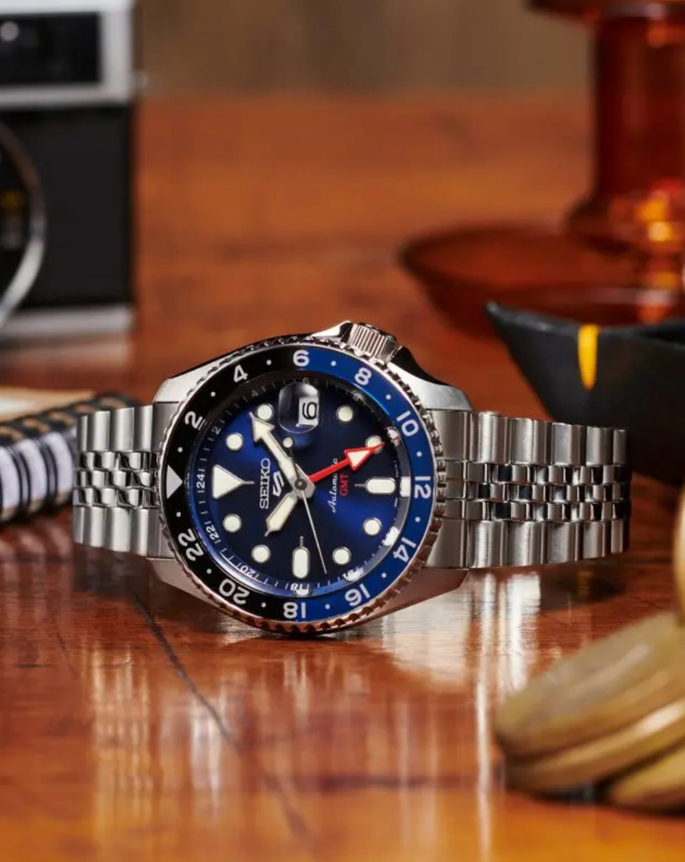 Seiko 5 Sports GMT “Blueberry” - SSK003