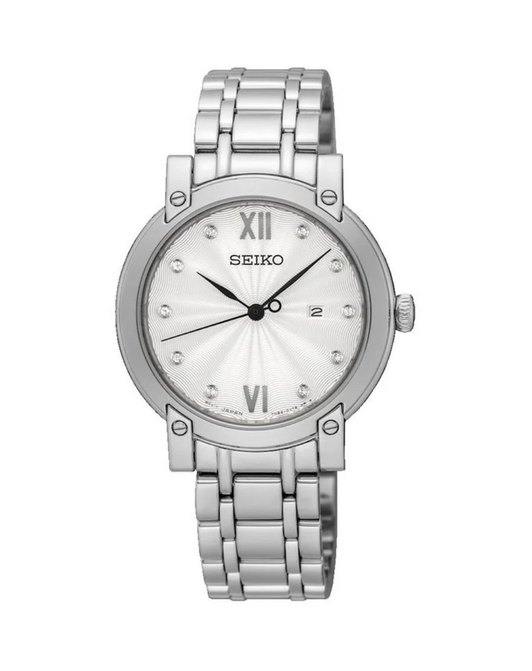 Seiko Quartz Diamond Ladies Watch - SXDG79P1