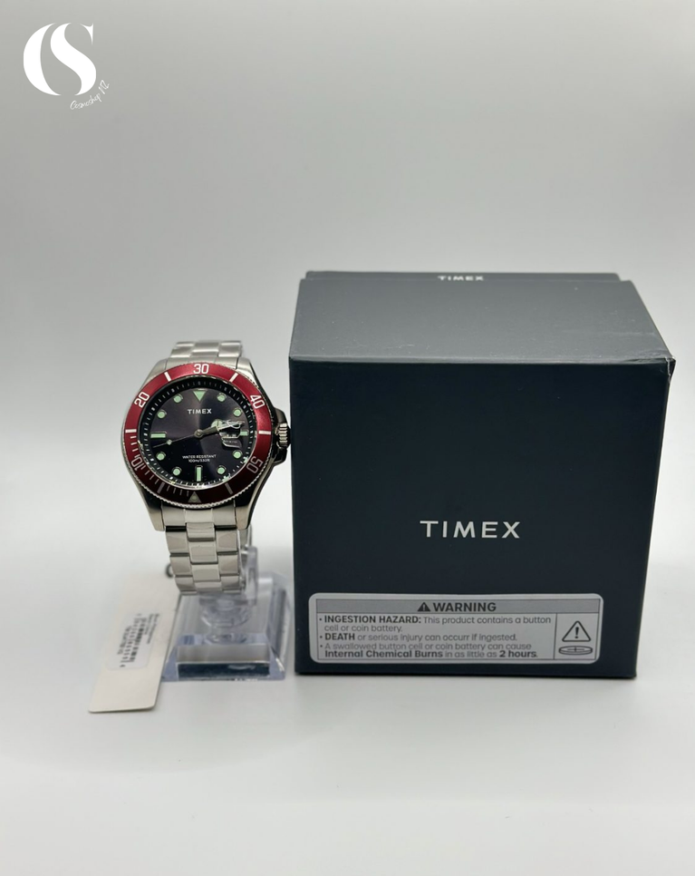 TimeX Harbourside Red/Black Men’s Watch - TW2U41700