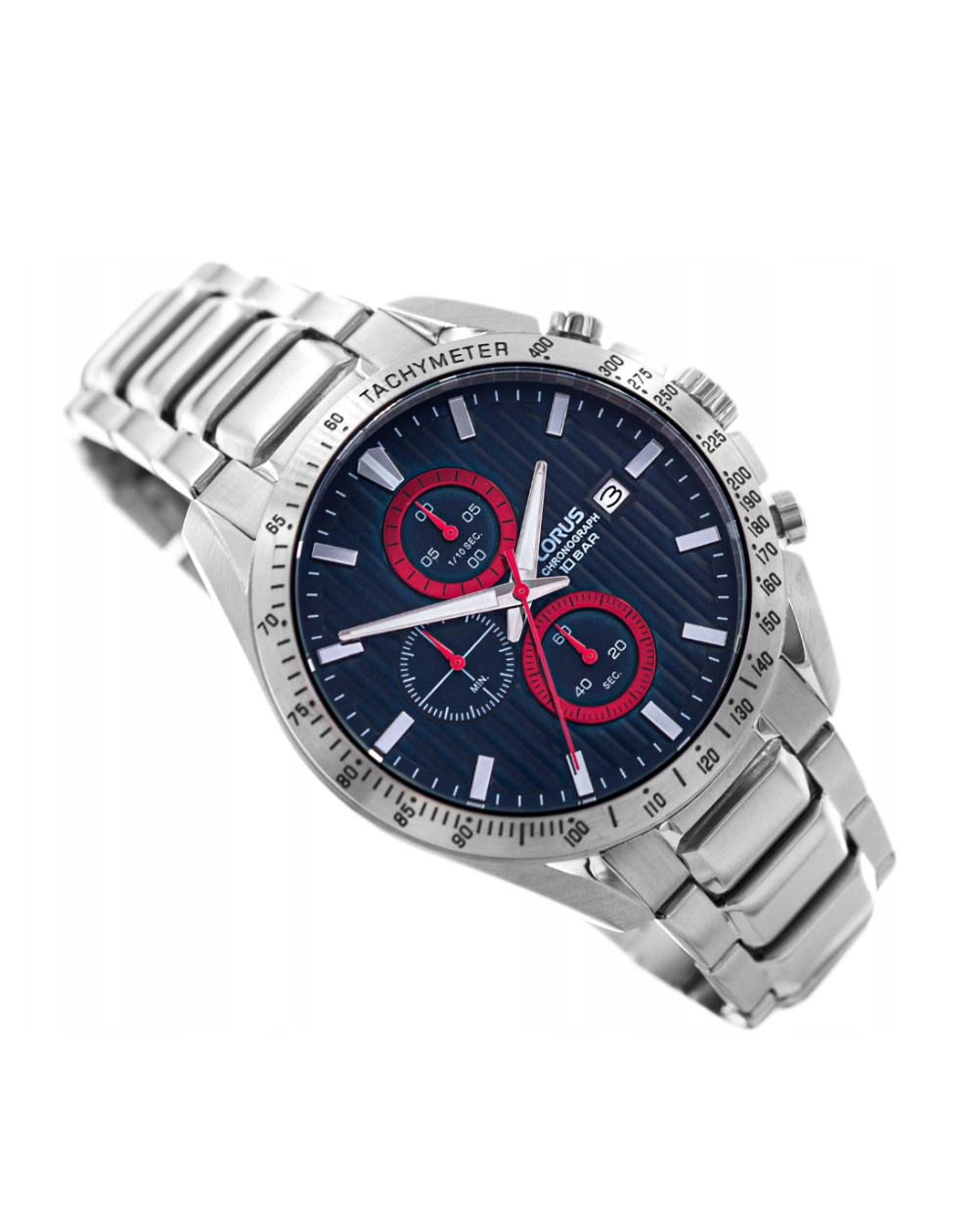 Lorus Blue/Red Men's Chronograph Watch - RM307HX9