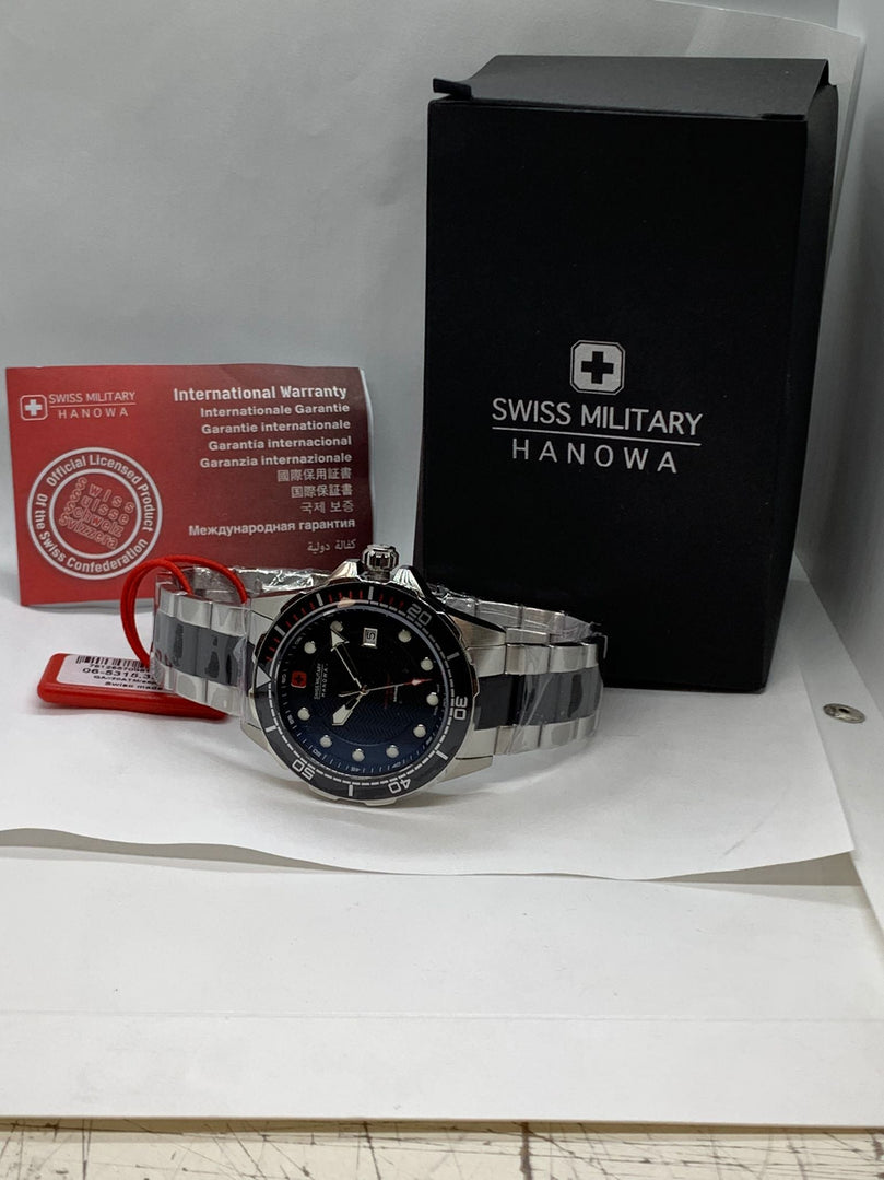 Swiss military hanowa hot sale divers watch