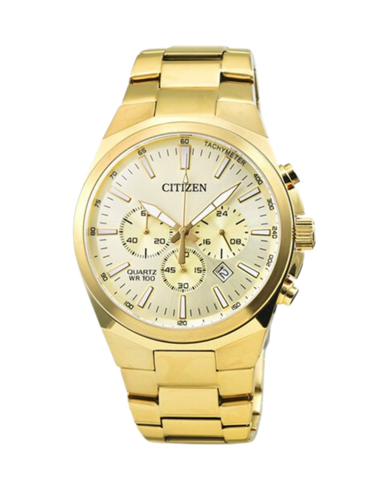 Citizen Dazzling Gold Unisex Watch - AN8172-53P