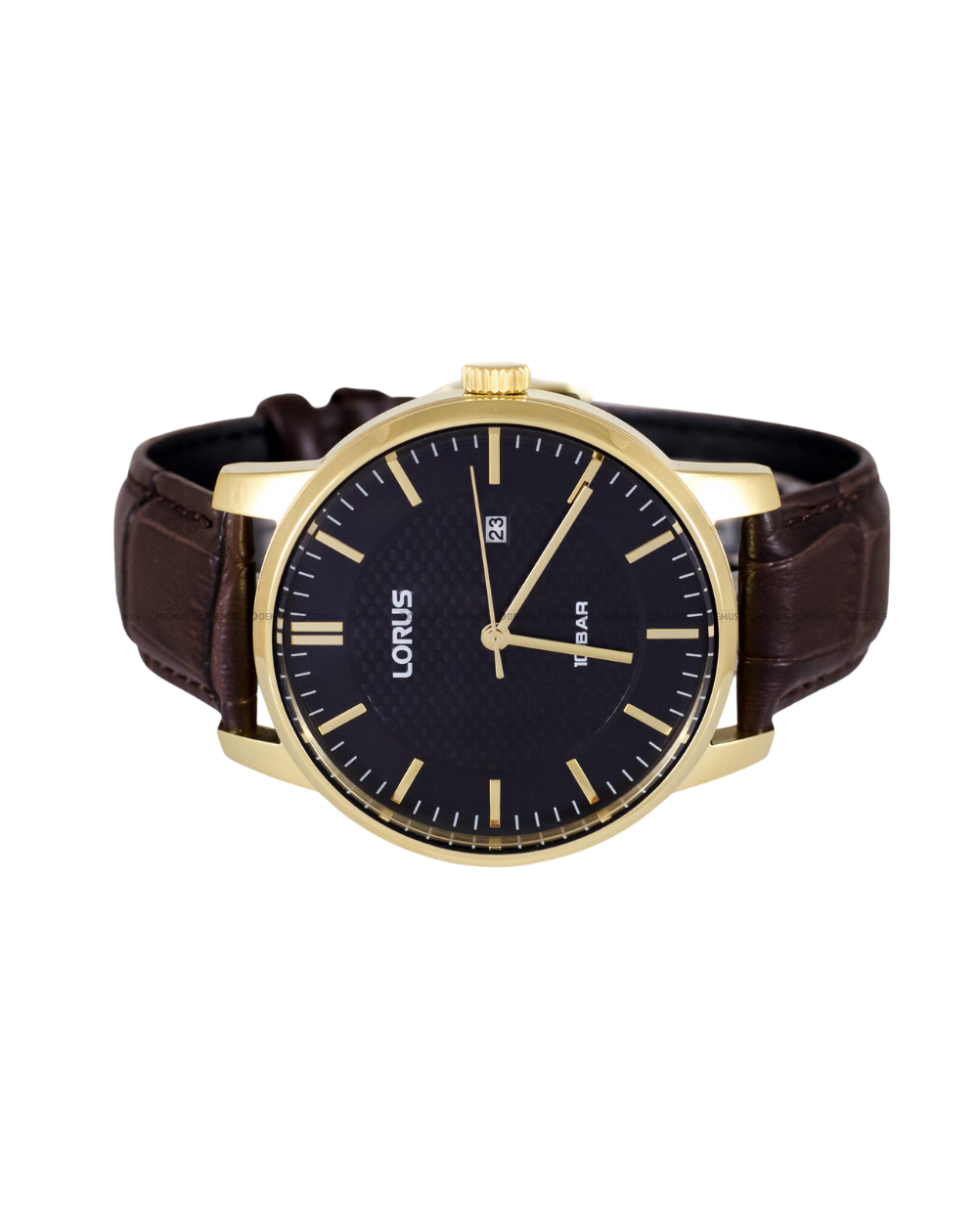 Lorus Golden Leather Gent's Watch - RH980NX9